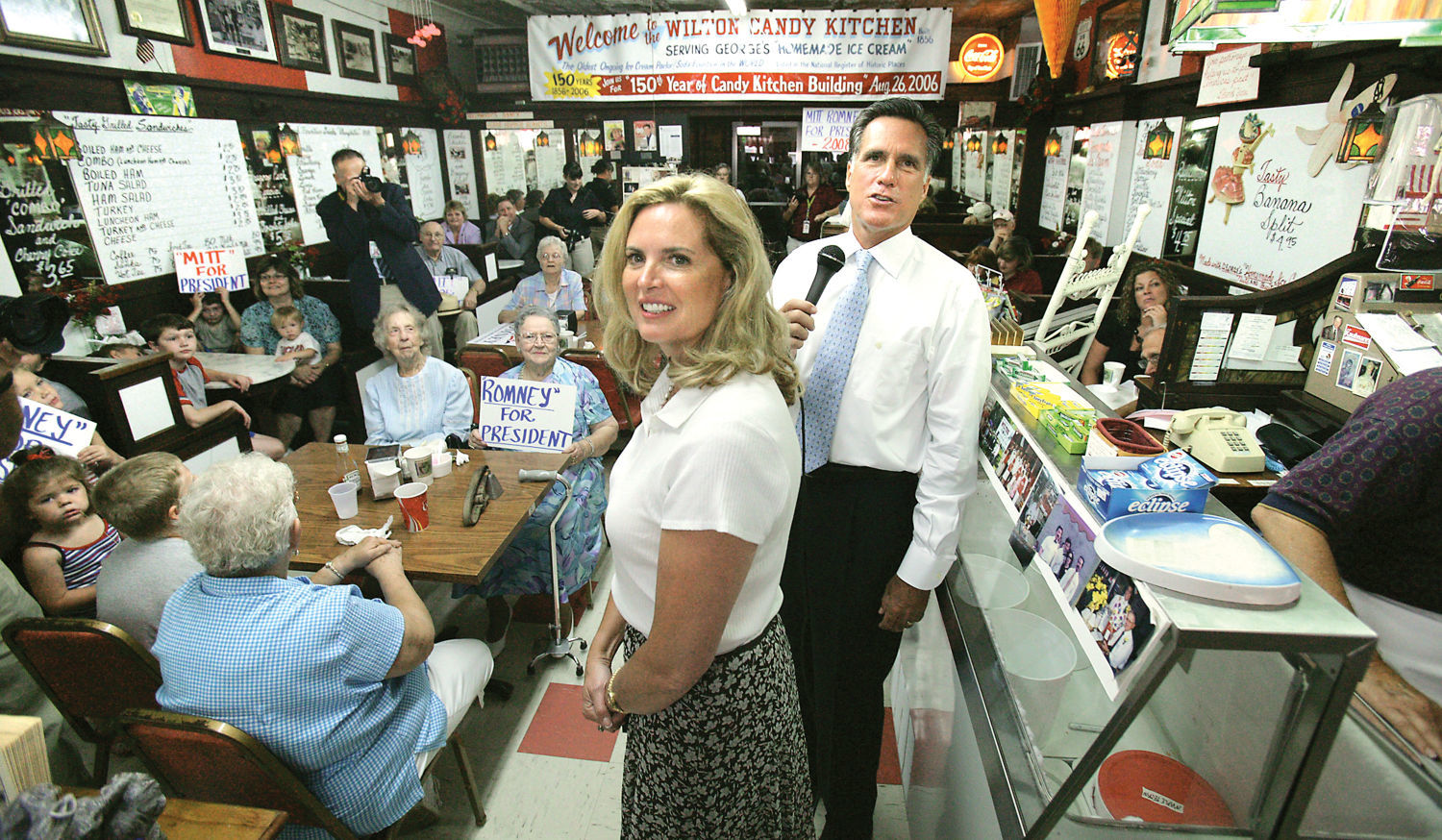 Ann Romney and Mitt Romney